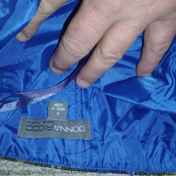 Donna Ricco Vibrant Blue Jacket - Picture 2 of 6